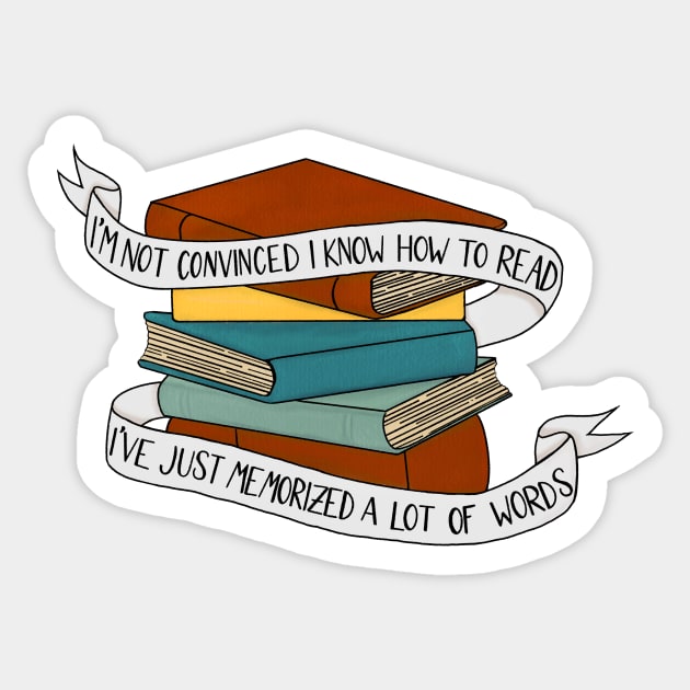 I’m not convinced I know how to read Sticker by BugHellerman